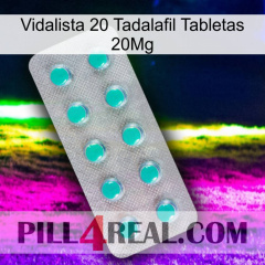 Vidalista 20 Tadalafil Tablets 20Mg 28